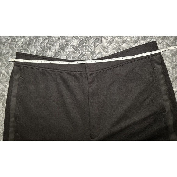 NEW rag & bone Joan Slim Fit women's black Slit cuffs stripe Pants 52%cotton L - Picture 4 of 11